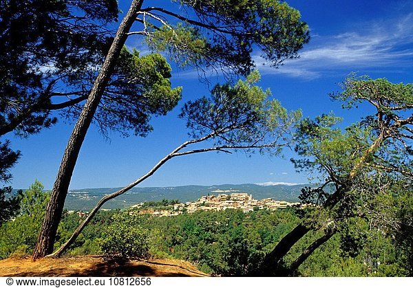 Frankreich Europa Schönheit Dorf 1 Provence - Alpes-Cote d Azur Geographie