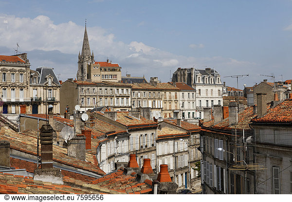 Frankreich Europa Stadt Geschichte Angouleme Festung Poitou-Charentes