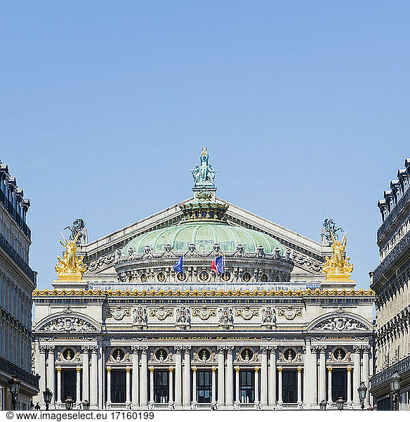Frankreich  Ile-de-France  Paris  Fassade des Opernhauses Palais Garnier