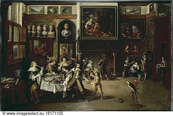 Frans Francken / Supper at Rockox / 1630