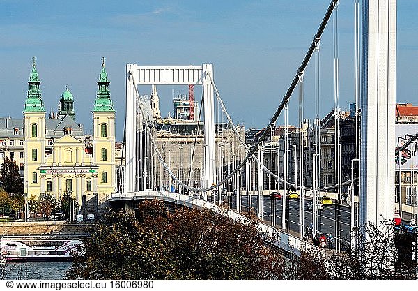 Freiheitsbrücke  Budapest  Ungarn.