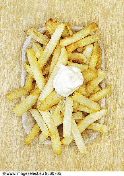 French Fries With Mayonnaise