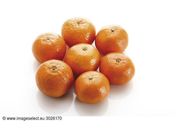 Fresh tangerines (Citrus reticulata)