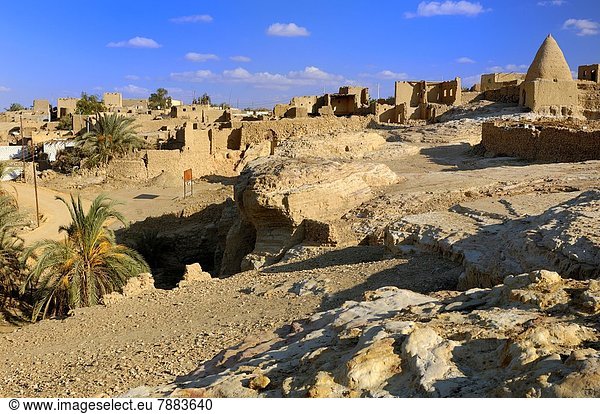 Friedhof  Ägypten  Oase  alt