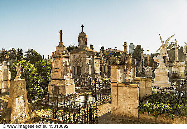 Friedhof Poblenou  Barcelona  Spanien