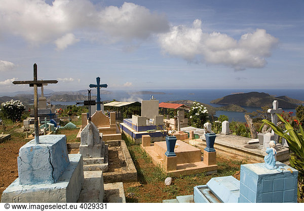 Friedhof von Los Altos  Puerto La Cruz  Karibik  Venezuela  Südamerika