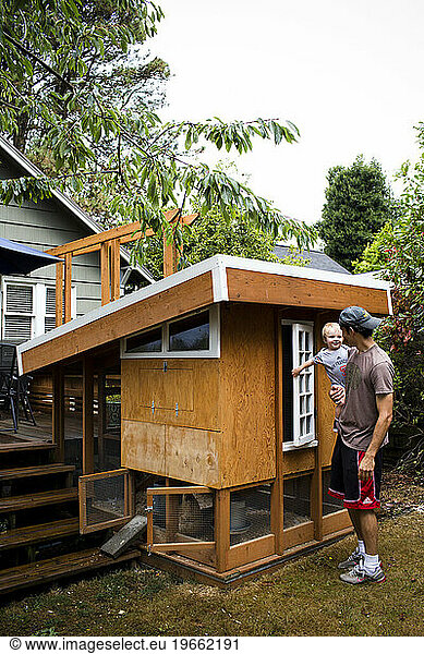 From small  homemade structures to large  elaborate homes  chicken coops are growing in popularity in the country.