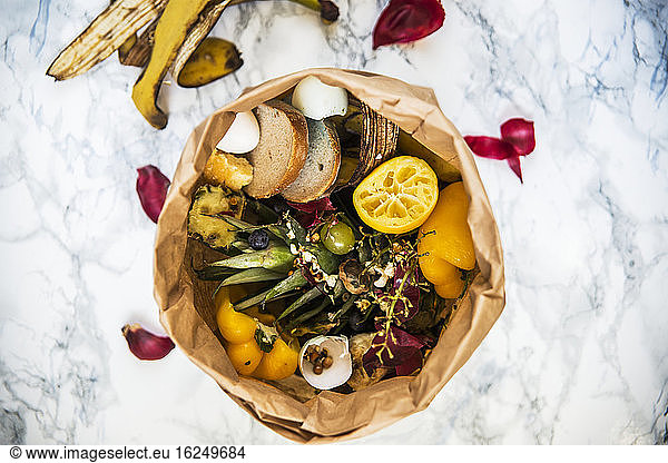 Fruit and vegetable scraps