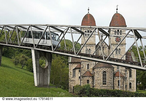 Funicular Church Künzelsau Germany