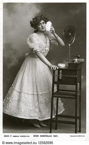 Gabrielle Ray  English actress  dancer and singer  c1906.Artist: Rotary Photo