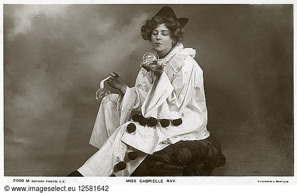 Gabrielle Ray  English actress  dancer and singer  c1900s(?).Artist: Rotary Photo