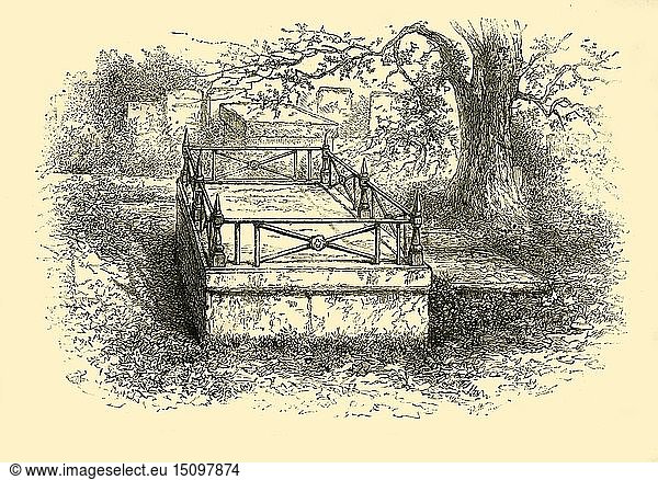 Gainsboroughs Grab   1881. Schöpfer: Unbekannt.