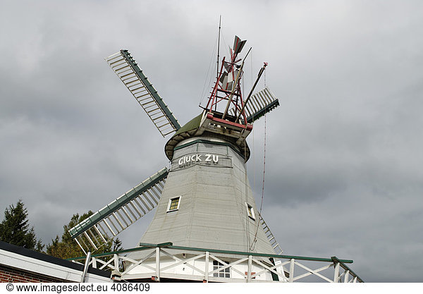 Gallery dutch wind mill Peldemuehle Wittmund Friesland Lower Saxony Germany