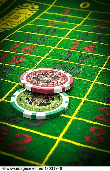 Gambling chips  France  Europe