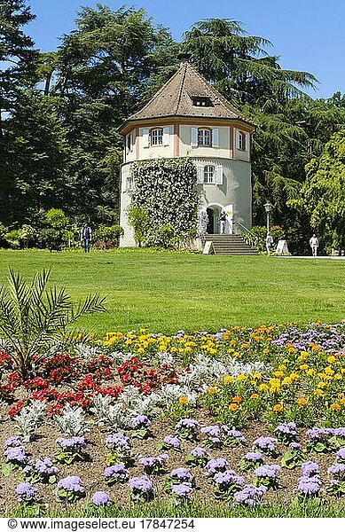 Gardener's Tower  Mainau Island  Lake Constance  Baden-Württemberg  Germany  Europe