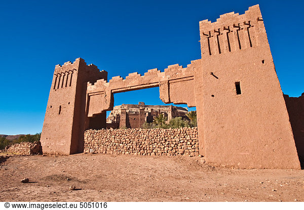 Gateway  Ait-Ben-Haddou  Marokko  Nordafrika