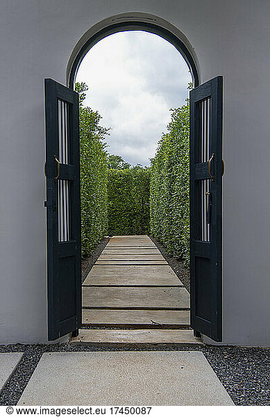 gateway into a secret garden at Khao Yai national park