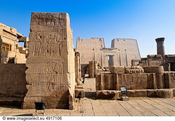 Gebäude  beeindruckend  Zeit  Afrika  Edfu  Ägypten