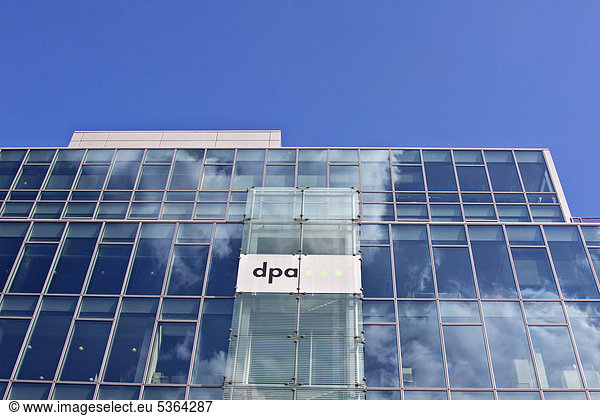 Gebäude der dpa  Deutsche Presse-Agentur  Berlin  Deutschland  Europa