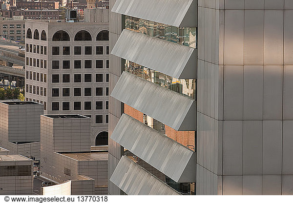 Gebäude in einer Stadt  Federal Reserve Bank Building  Boston  Massachusetts  USA