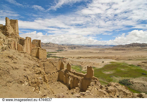 Gebiet des alten Königreichs von Guge  Westtibet  Tibet  Asien