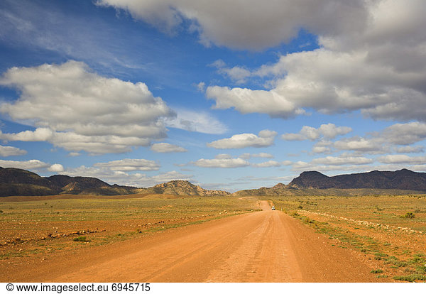 Gebirge  Fernverkehrsstraße  schmutzig  Australien  South Australia