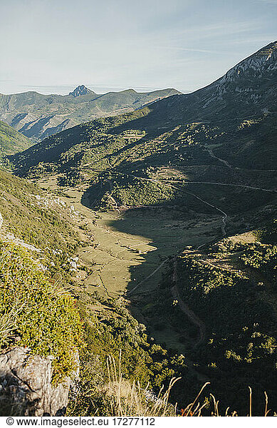 Gebirgslandschaft im Naturpark Somiedo  Spanien