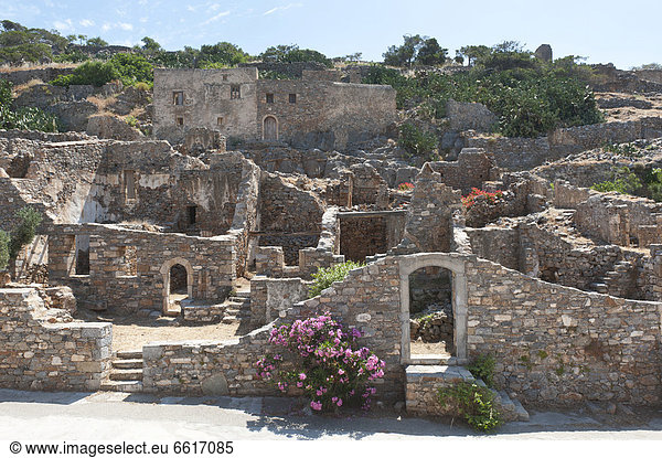 gebraucht Lepra Europa Ruine Geschichte Kreta Griechenland