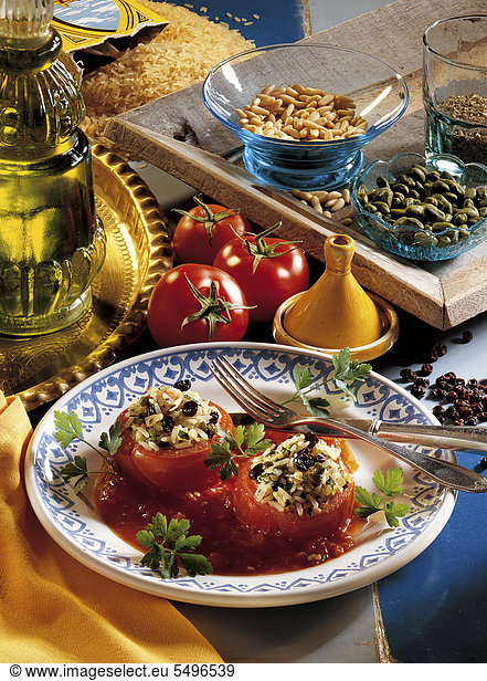 Gefüllte Tomaten  Syrien  Rezept gegen Gebühr erhältlich