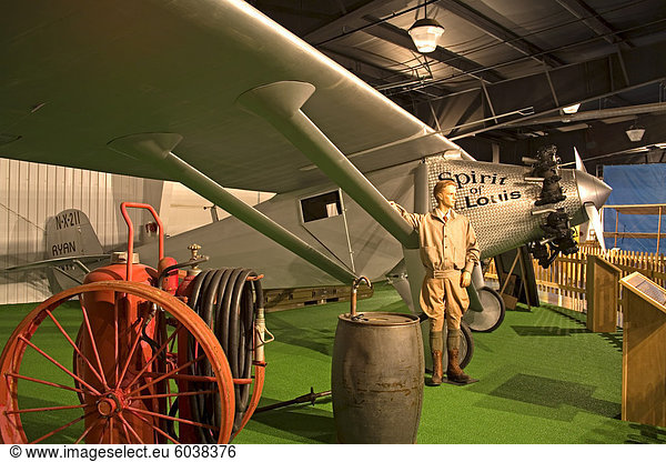 Geist von St. Louis  Stafford Luftraum & Museum  historische Route 66  Weatherford City  Oklahoma  Vereinigte Staaten von Amerika  Nordamerika