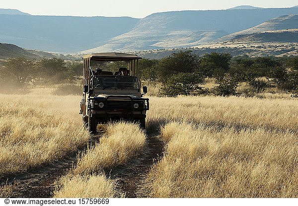 Geländesafari-Fahrzeug  Palmwag-Konzession  Damaraland  Namibia
