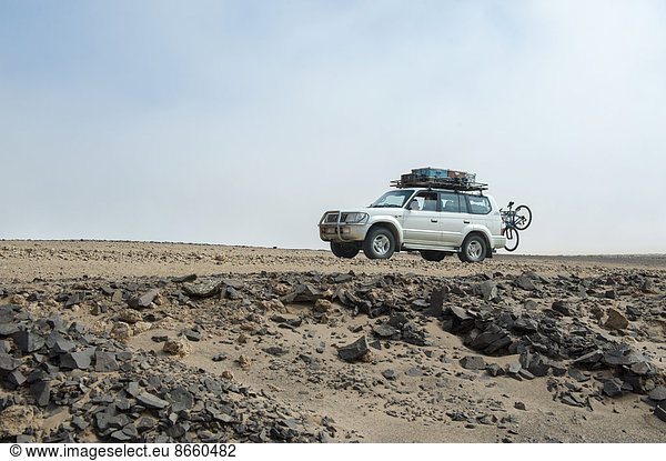 Geländewagen mit Allradantrieb Skelettküsten-Nationalpark Region Khomas Namibia