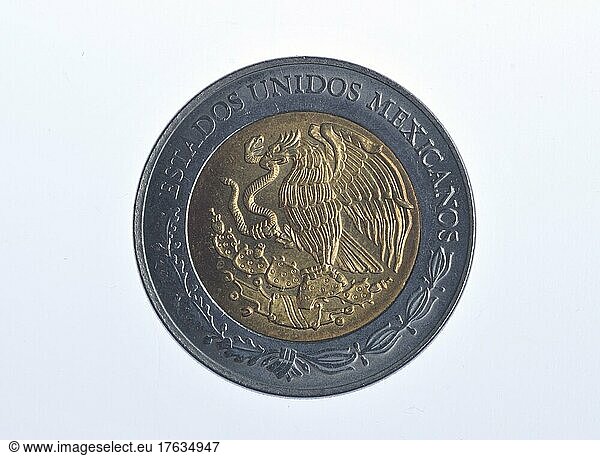 Geldmünze  5 Peso  Mexiko  Mittelamerika