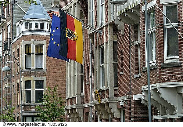 Generalkonsulat der Bundesrepublik Deutschland  Honthorststraat  Amsterdam  Niederlande  Europa