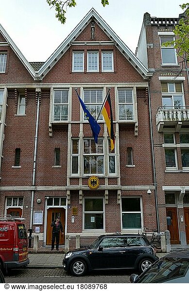 Generalkonsulat der Bundesrepublik Deutschland  Honthorststraat  Amsterdam  Niederlande  Europa
