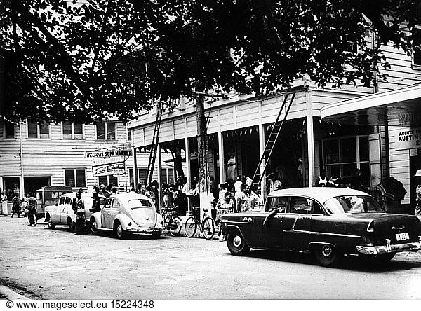 Geo. hist.  Samoa  StÃ¤dte  Apia  StraÃŸen  Main Street  1962 Geo. hist., Samoa, StÃ¤dte, Apia, StraÃŸen, Main Street, 1962