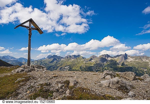 Geografie BRD Bayern Feldkreuz beim Rappensee Allgäuer Alpen Allgäu
