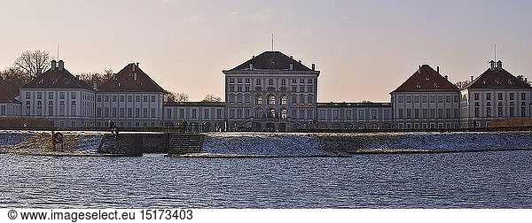 Geografie  BRD  Bayern  MÃ¼nchen  SchlÃ¶sser  Schloss Nymphenburg