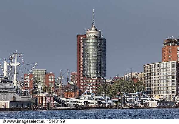 Geografie  BRD  Hamburg  Hamburg Steinwerder  Hanseatic Trade Tower in der Hafencity  Hansestadt Hamburg  Norddeutschland