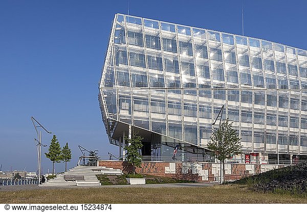Geografie  BRD  Hamburg  Unilever-Haus in der Hafencity  Hansestadt Hamburg  Norddeutschland