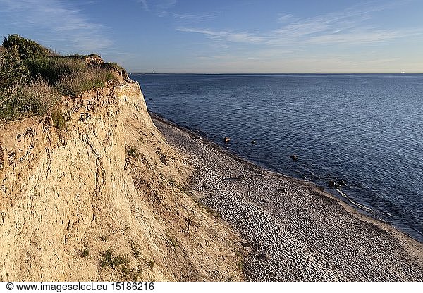 Geografie  BRD  Mecklenburg-Vorpommern  Ahrenshoop  Fischland  Strand an der SteilkÃ¼ste  Ostseebad Ahrenshoop  Fischland-DarÃŸ-Zingst
