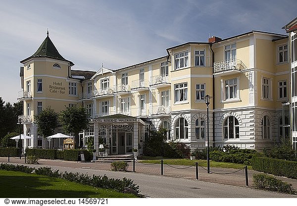 Geografie  BRD  Mecklenburg-Vorpommern  Ostsee  Ostseebad KÃ¼hlungsborn  Hotel 'Residenz Waldkrone'