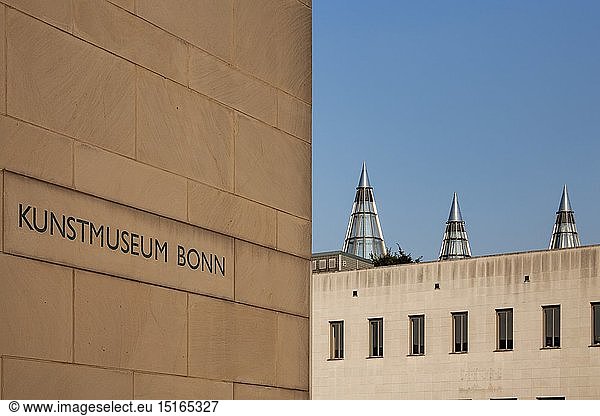 Geografie  BRD  Nordrhein-Westfalen  Bonn  Kunst- und Ausstellungshalle der Bundesrepublik an der Museumsmeile in Bonn  Deutschland