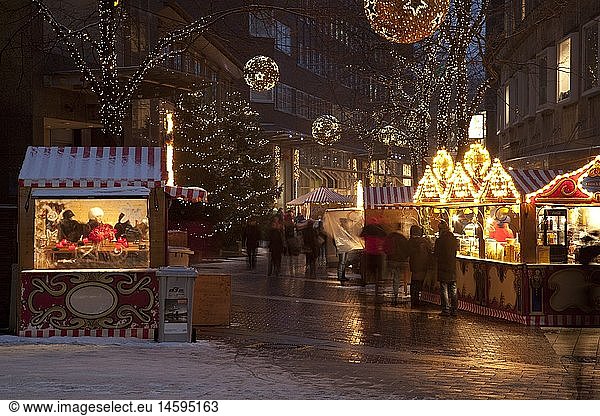 Geografie  BRD  Nordrhein-Westfalen  Ruhrgebiet  Essen  Weihnachtsmarkt