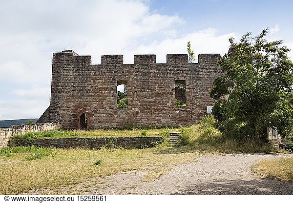 Geografie BRD Rheinland-Pflalz Neustadt an der Weinstraße Wolfsburg Burgruine