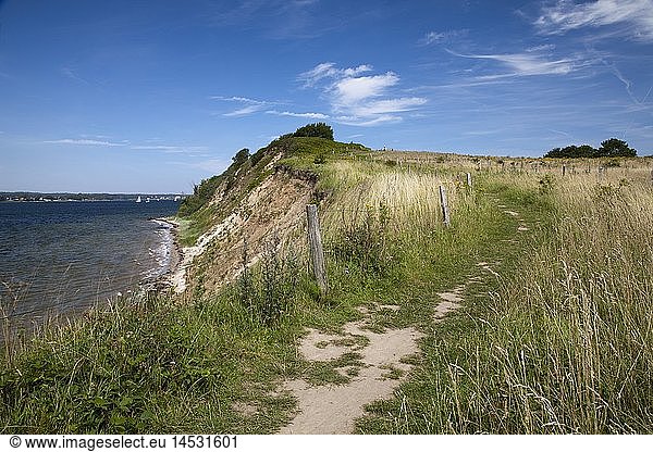 Geografie  BRD  Schleswig-Holstein  Flensburger FÃ¶rde  Halbinsel Holnis  Naturschutzgebiet  SteilkÃ¼ste