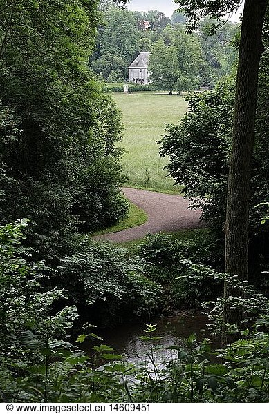Geografie  BRD  ThÃ¼ringen  Weimar  Park an der Ilm  Goethes Gartenhaus