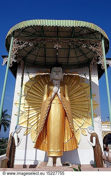 Geografie  Burma  StÃ¤dte  Kawthaung  GebÃ¤ude  Tempel  Statue