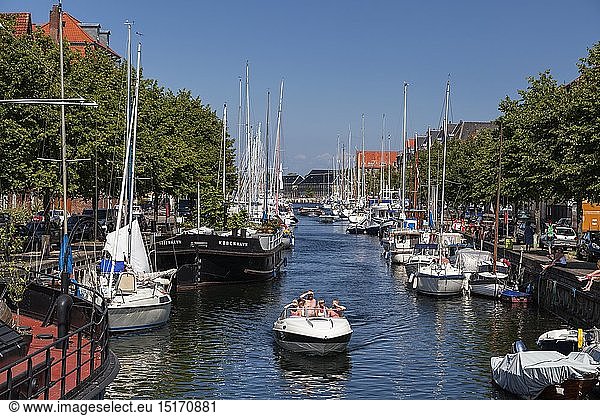 Geografie  DÃ¤nemark  Kopenhagen  Christianshavns Kanal in Kopenhagen  DÃ¤nemark  Nordeuropa