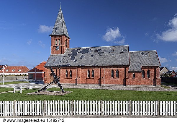 Geografie  DÃ¤nemark  Nordjylland  LÃ¶kken  Kirche von LÃ¶kken  Nordjylland  Nordeuropa